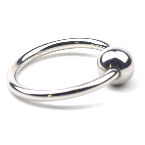 Steel Glans Ring With Ball
